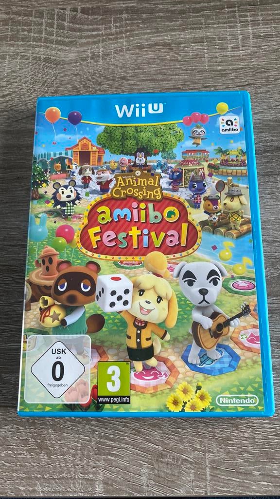 Animal Crossing Amiibo Festival, Consoles de jeu & Jeux vidéo, Jeux | Nintendo Wii U, Enlèvement ou Envoi, Comme neuf, Puzzle et Éducatif