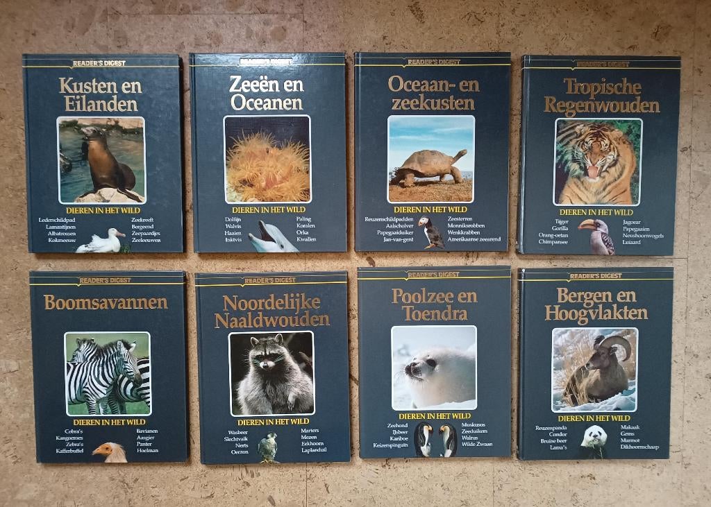 Reader's Digest Dieren, Boeken, Encyclopedieën, Ophalen, Readers digest, Complete serie, Zo goed als nieuw