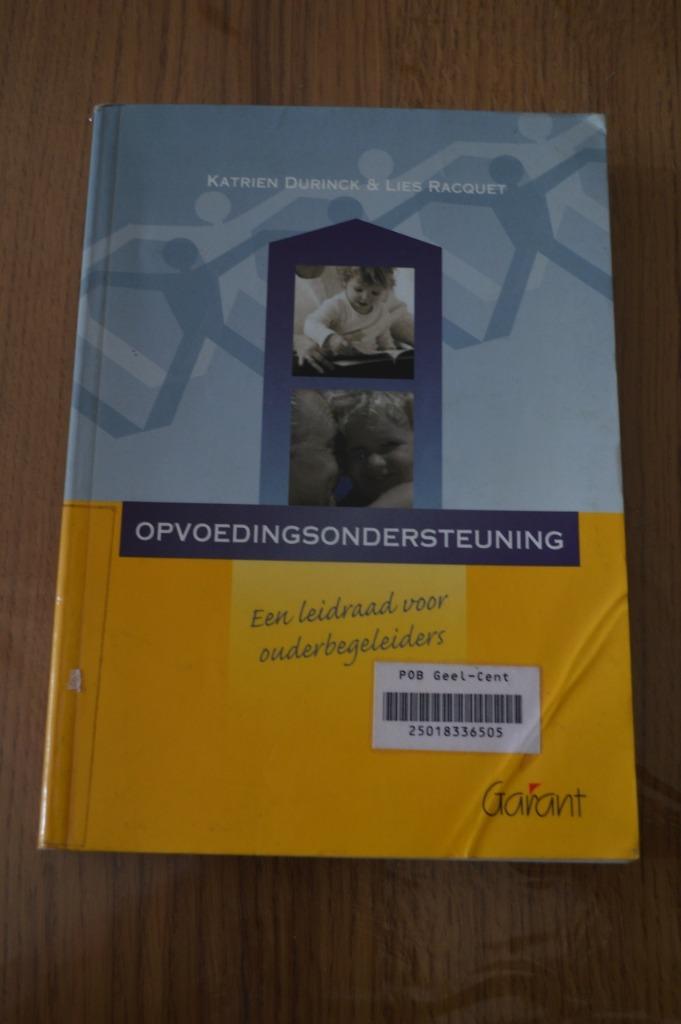 Opvoedingsondersteuning - katrien durinck, Ophalen of Verzenden, Gelezen, Katrien durinck - lies ra