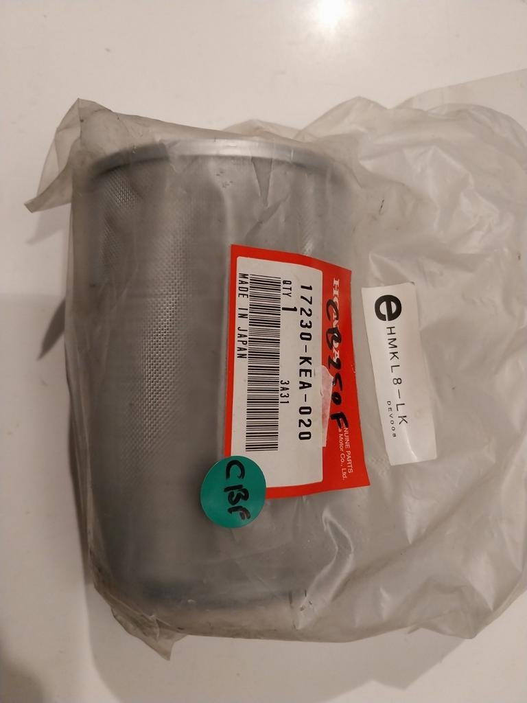 17230-KEA-020 Honda CB 250f luchtfilter, Enlèvement ou Envoi, Neuf