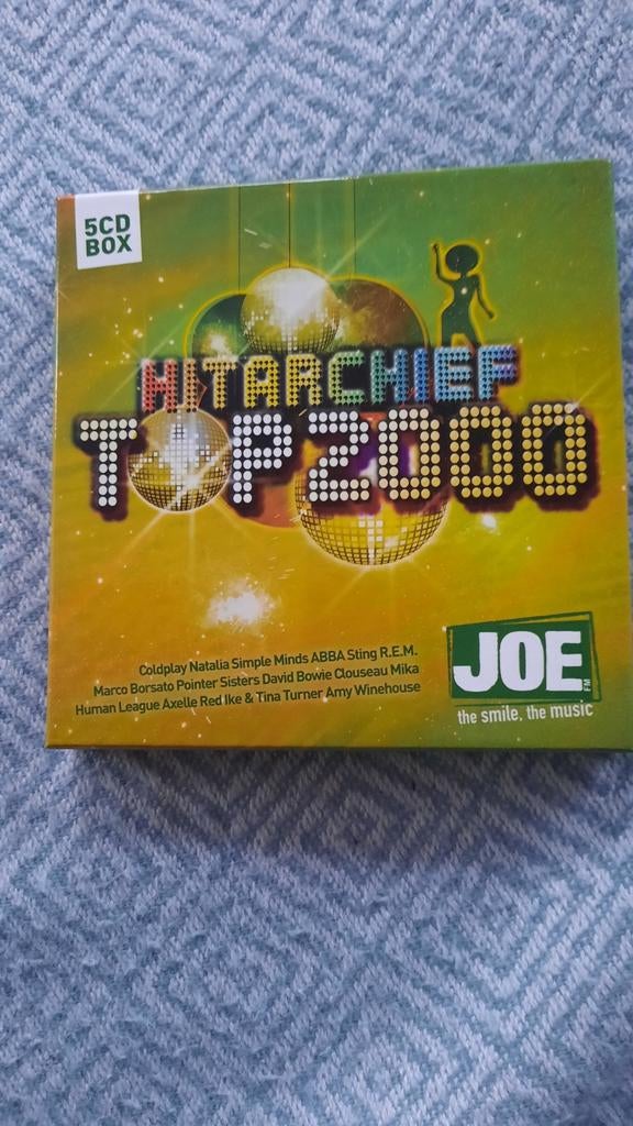5cd JOE Hitarchief top 2000, Cd's en Dvd's, Ophalen of Verzenden, Zo goed als nieuw, Pop, Boxset