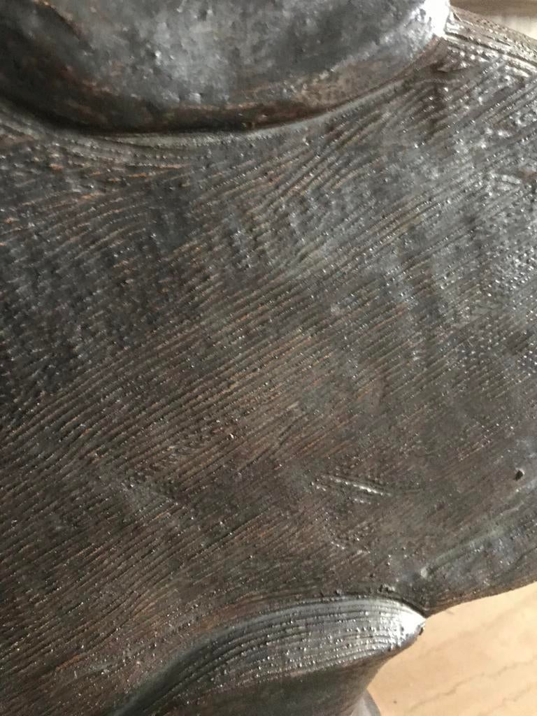 Keramisch kunstwerk in de vorm van een warmwaterkruik., Ophalen of Verzenden