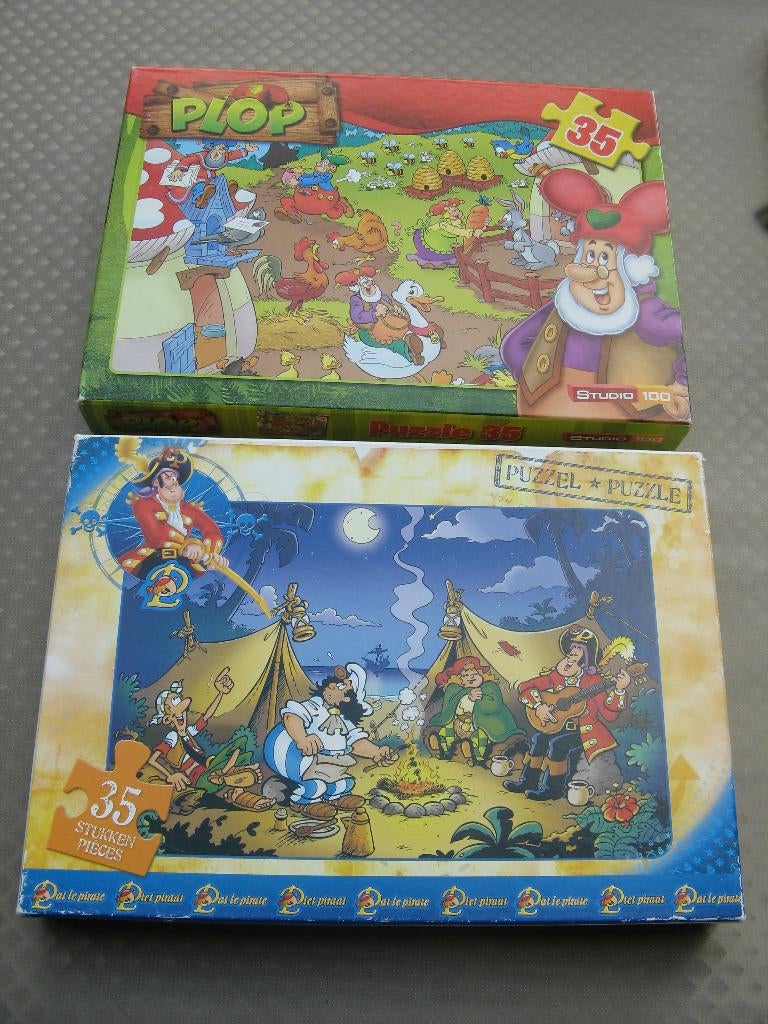 Puzzel Piet Piraat 35 stukjes, Ophalen of Verzenden, 10 tot 50 stukjes, Gebruikt, 2 tot 4 jaar