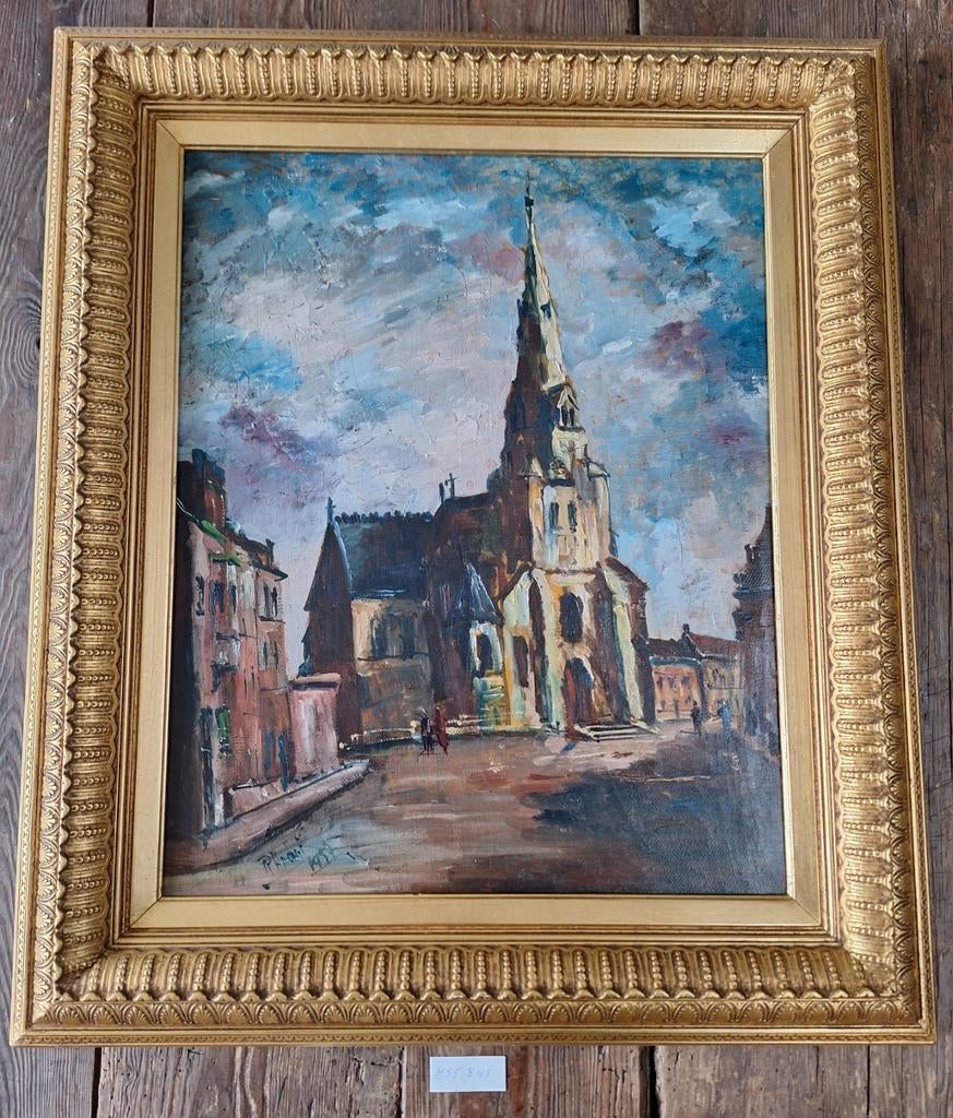Peinture ancienne de l'église de Terleeuw, Enlèvement ou Envoi