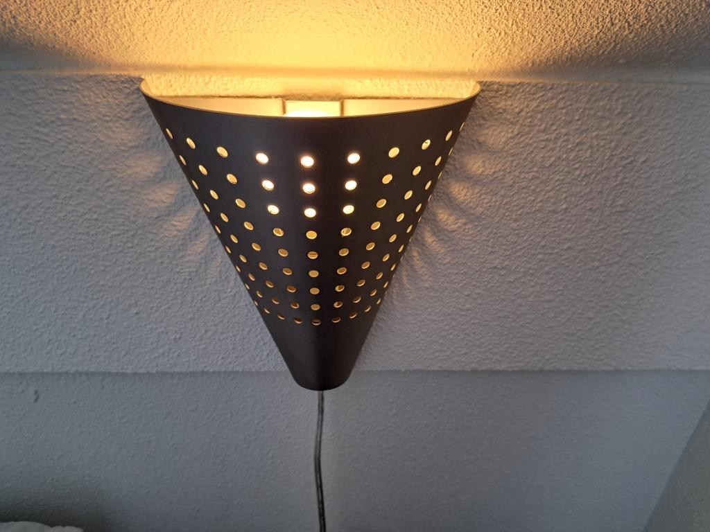 Stevige wandlampen inclusief lamp, Huis en Inrichting, Ophalen, Zo goed als nieuw, Metaal