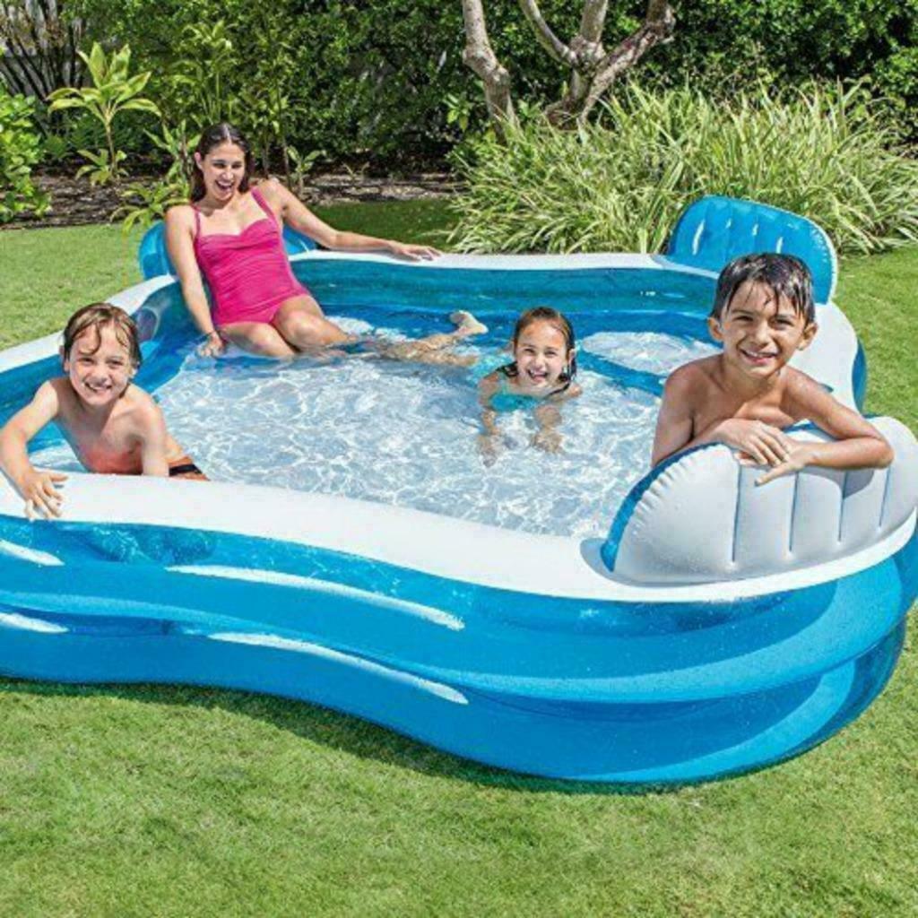 Familiezwembad Relaxpool Groot Zwembad Familypool Lig Spa, Enlèvement ou Envoi, Neuf, Piscine gonflable