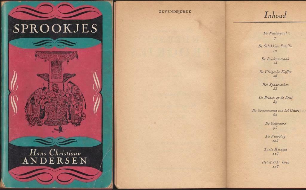 Sprookjes H C Andersen deel1, Boeken, Sprookjes en Fabels, Ophalen of Verzenden, Gelezen, H C Andersen