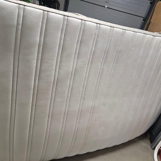 twijfelaar en matras, Ophalen, 140 cm, Zo goed als nieuw, Twijfelaar