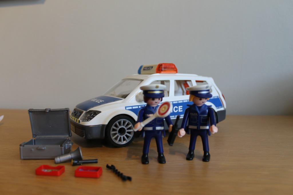 Voiture police Playmobil 6873 COMPLET, Enlèvement, Comme neuf, Ensemble complet