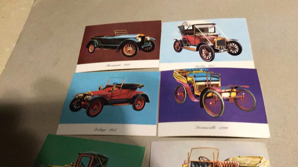Stickers oude auto’s (f1), Ophalen of Verzenden, Zo goed als nieuw, Auto's