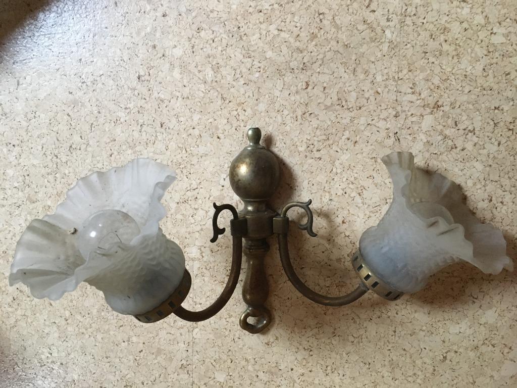 antiek muurverlichting, Ophalen of Verzenden