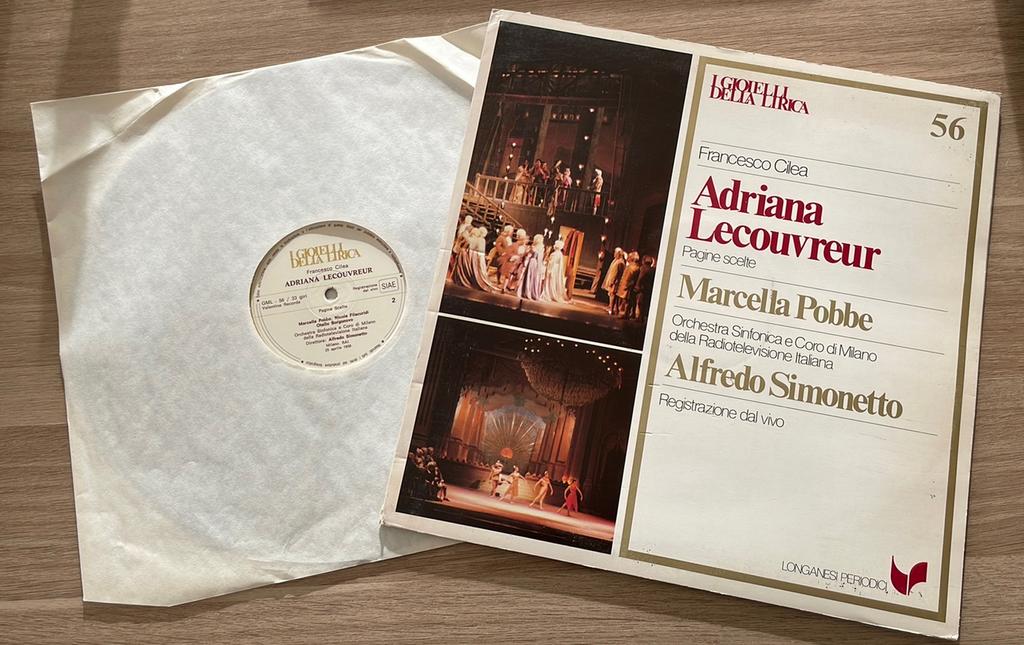 Vinyle : Francesco Cilea - Adriana Lecouvreur, Enlèvement ou Envoi, Comme neuf