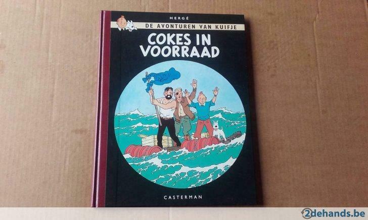 Kuifje.Cokes in voorrraad, Enlèvement ou Envoi, Utilisé