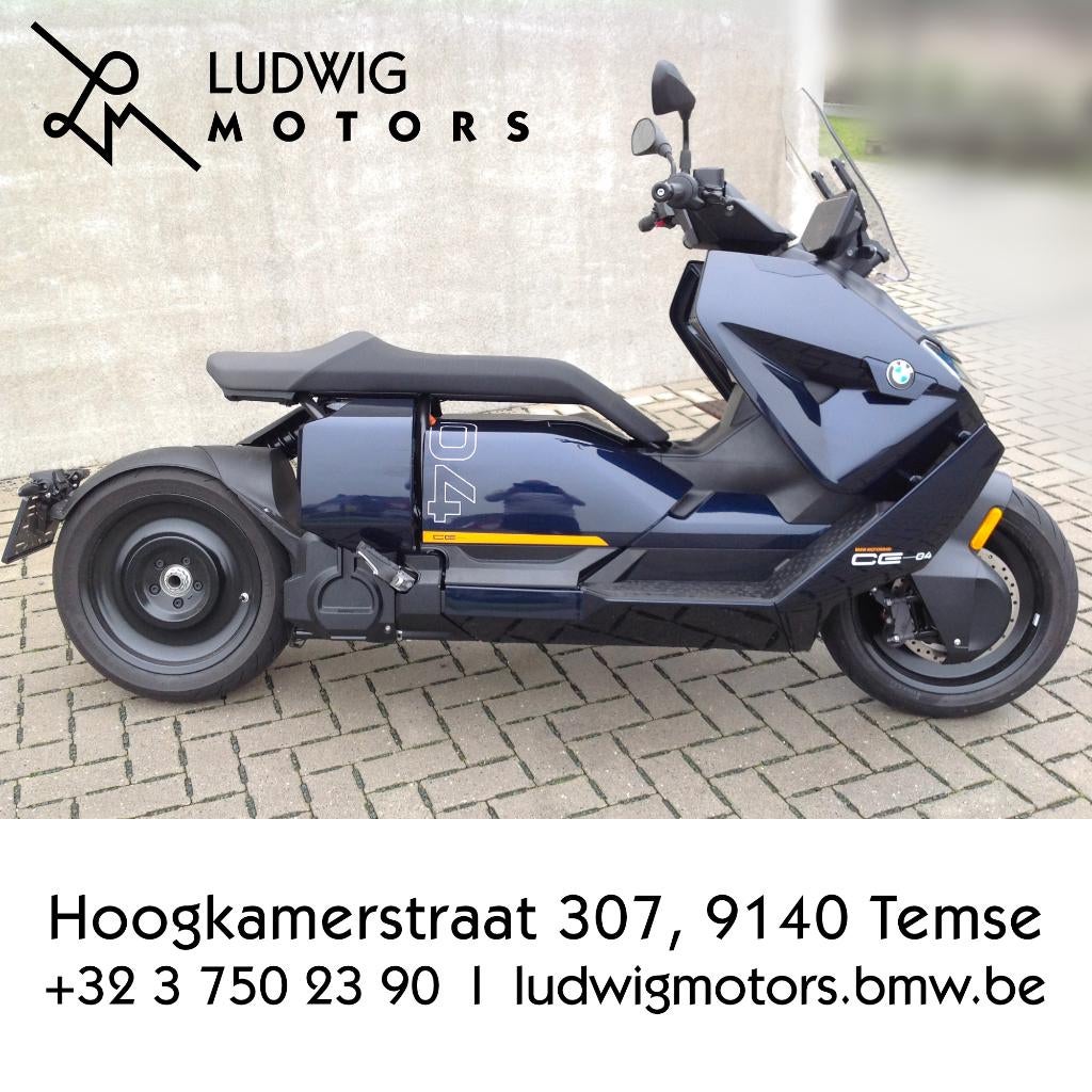 BMW CE04 (2025) - met slechts 750 km, Scooter, Motorrijbewijs A, Bedrijf, 1 cilinder