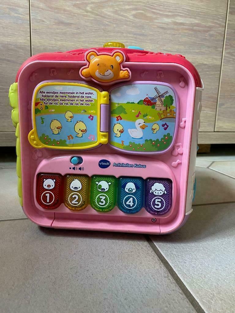 VTech Activiteiten Kubus, Kinderen en Baby's, Ophalen, Ontdekken, Met licht