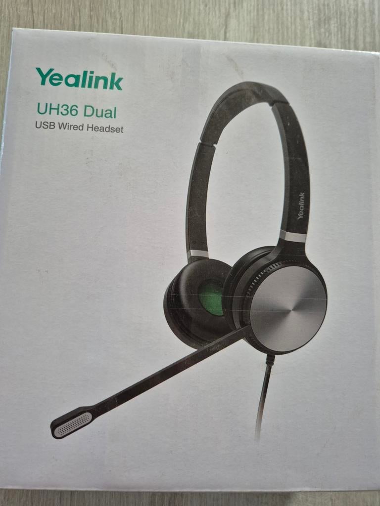 Yealink UH36 Dual, Envoi, Supra-aural, Autres marques