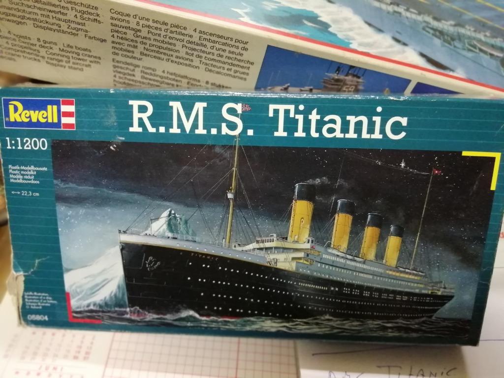 RMS Titanic, Hobby en Vrije tijd, Ophalen, Zo goed als nieuw, 1:50 tot 1:200, Revell