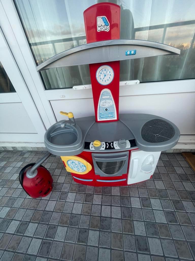 Cuisine + Aspirateur // Jouets pour enfant, Enlèvement, Utilisé, Plastique, Jouer à la cuisine