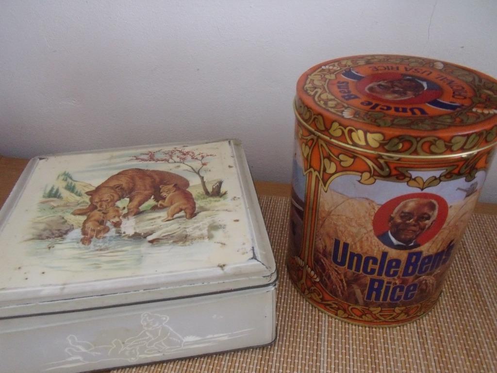 boites en fer Uncle Ben's (20€) /Van Melle (10€), Collections, Enlèvement, Utilisé, Autre, Autres marques