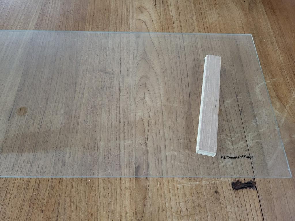 Glazen legborden, Ophalen of Verzenden, Zo goed als nieuw, Overige typen, Veiligheidsglas