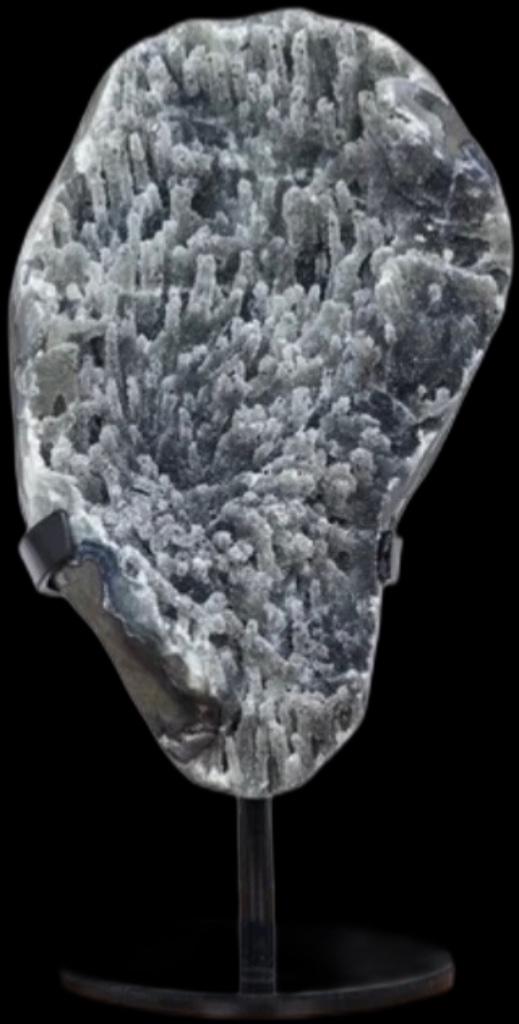 Stalactiet Geode Schelp Agaat Edelsteen Kwarts [Amethyst], Envoi, Minéral