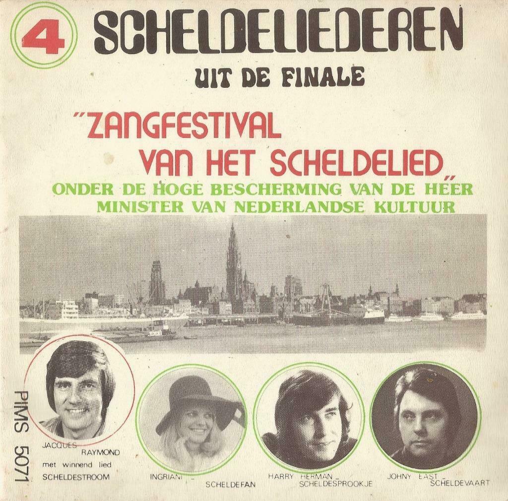 4 Scheldeliederen “Zangfestival van het Scheldelied” – Harry, Cd's en Dvd's, Vinyl Singles, Ophalen of Verzenden, Gebruikt, Nederlandstalig