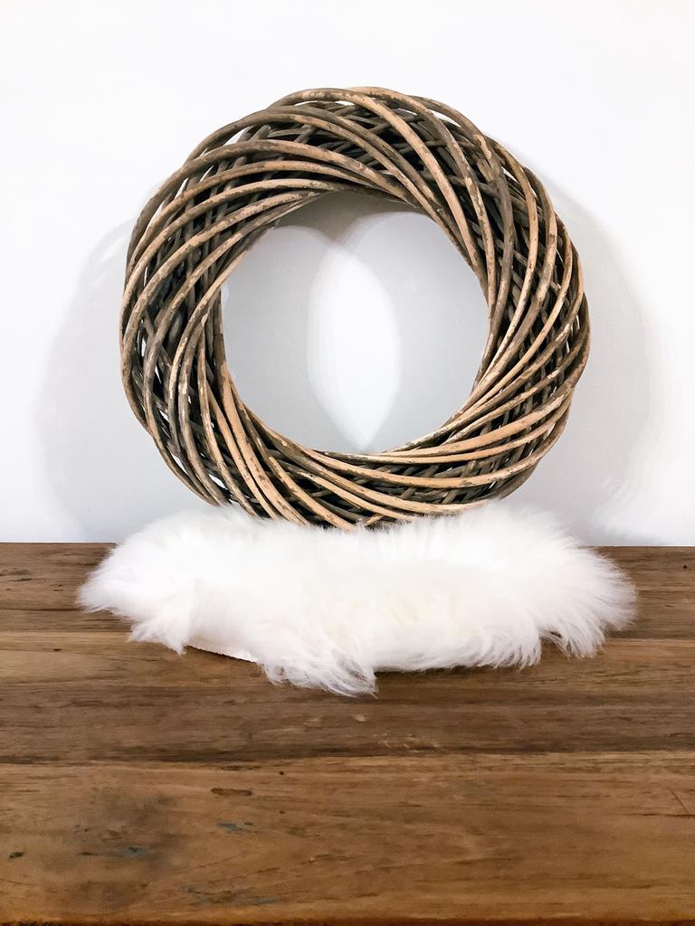 Krans 38cm, Ophalen of Verzenden, Zo goed als nieuw