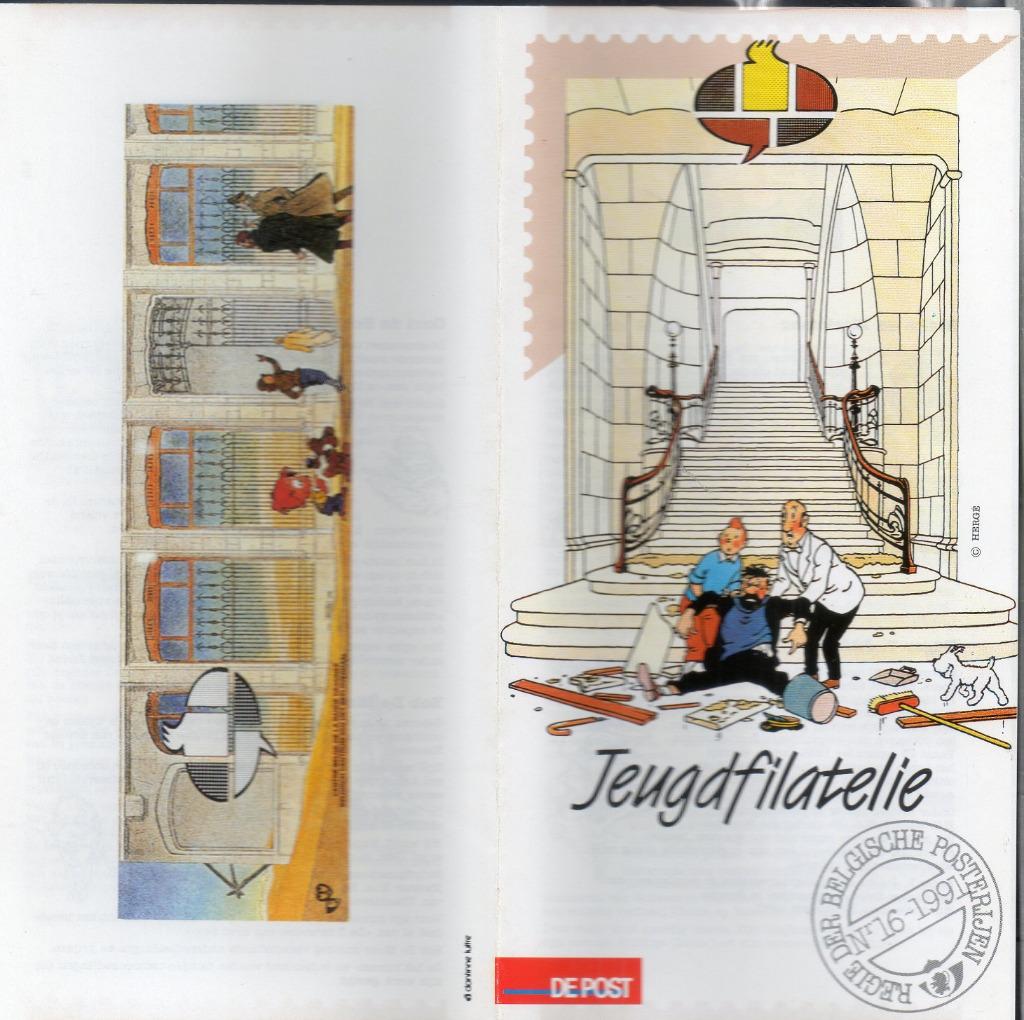 Année 1991 : Feuillet  2428-2431 vierge - Personnages de ban, Ophalen of Verzenden