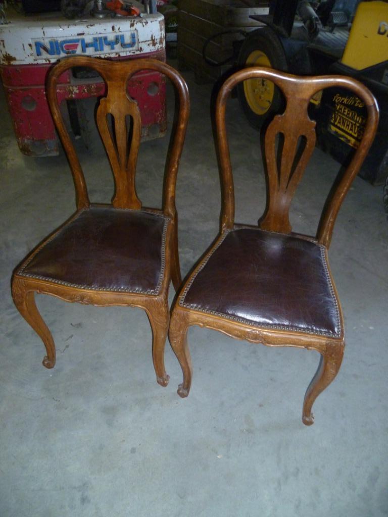 2 LOUIS XV STOELEN, Antiek en Kunst, Ophalen