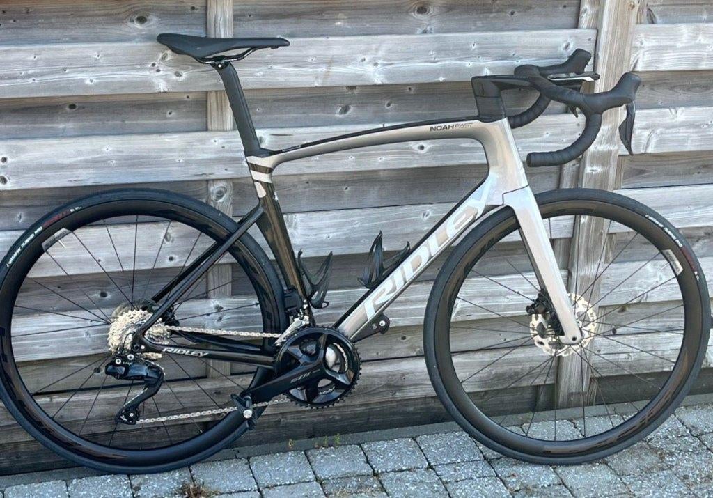 Ridley noah fast DISC 105 Di2 2023 met opzetstuur triatlon, Gebruikt, Overige maten, Meer dan 20 versnellingen, 53 tot 57 cm