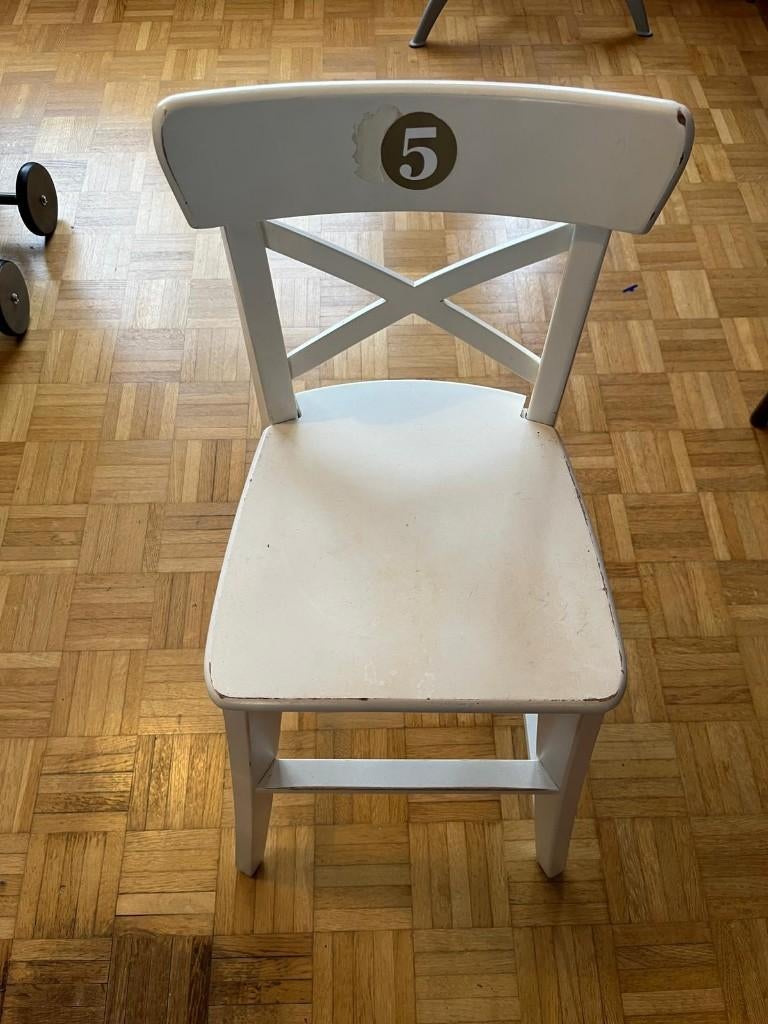 Hoge kinderstoel IKEA Ingolf, Kinderen en Baby's, Kinderstoelen, Ophalen, Gebruikt, Overige typen