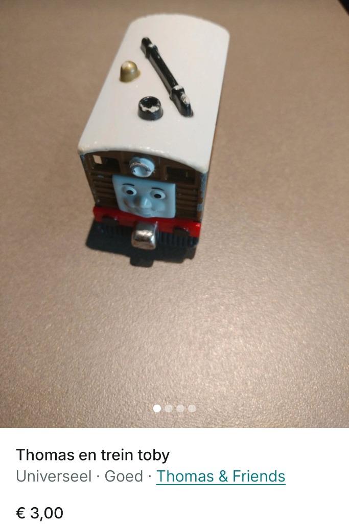 Thomas de trein treintjes, Ophalen, Zo goed als nieuw