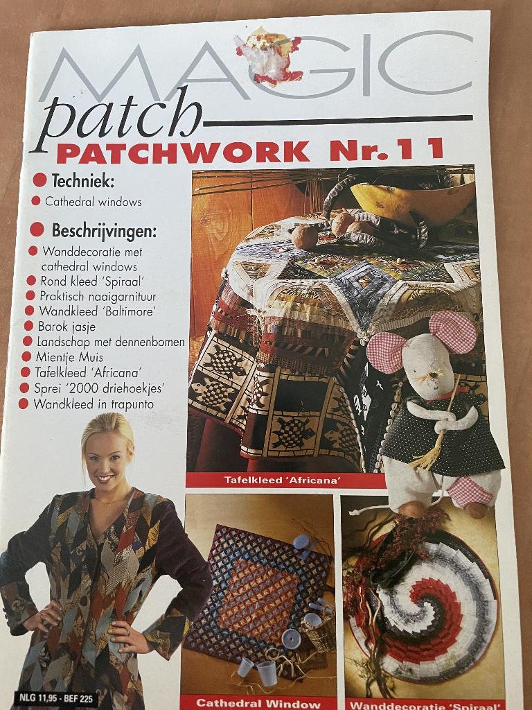 Patchwork tijdschriften, Ophalen of Verzenden, Zo goed als nieuw