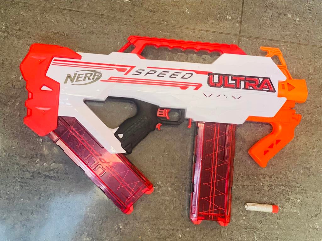 Nerf ultra speed, Ophalen of Verzenden, Zo goed als nieuw