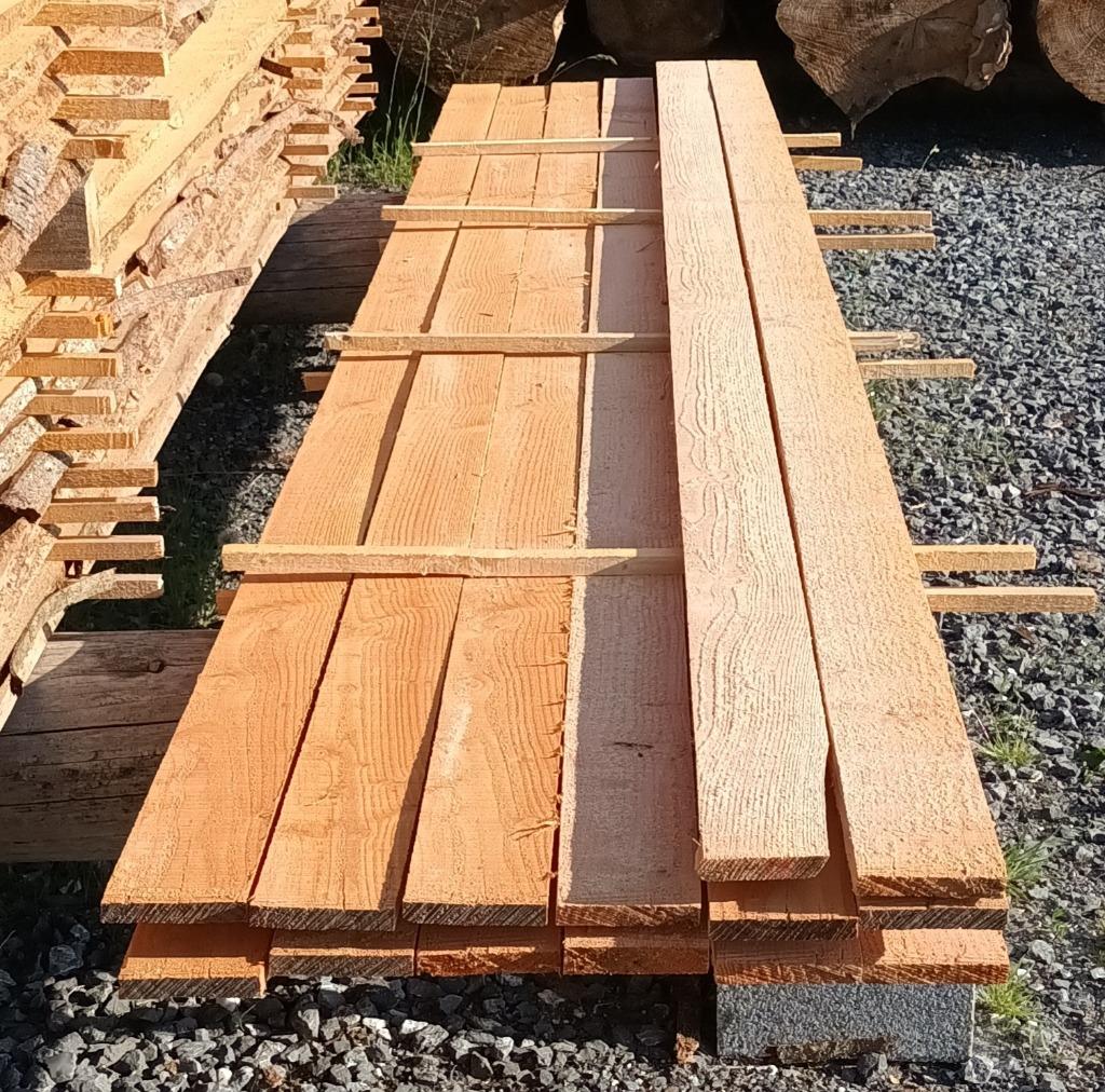 Planches en Douglas, Ophalen, Minder dan 25 mm, Nieuw, Plank