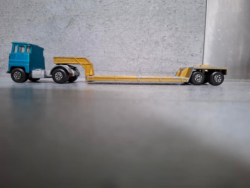 Matchbox Trekker met oplegger 1973, Enlèvement, Utilisé, Matchbox