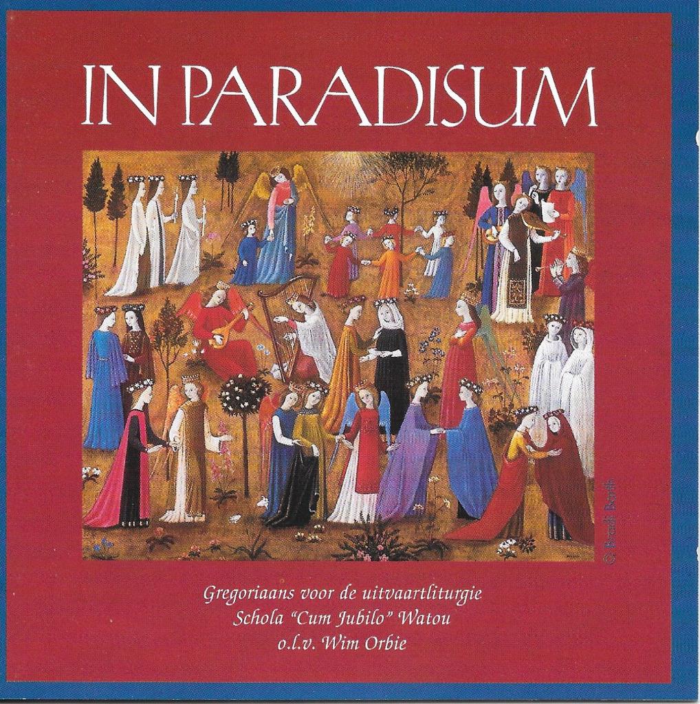 In Paradisium  Gregoriaans uitvaartliturgie Schola Watou (cd, Cd's en Dvd's, Ophalen of Verzenden
