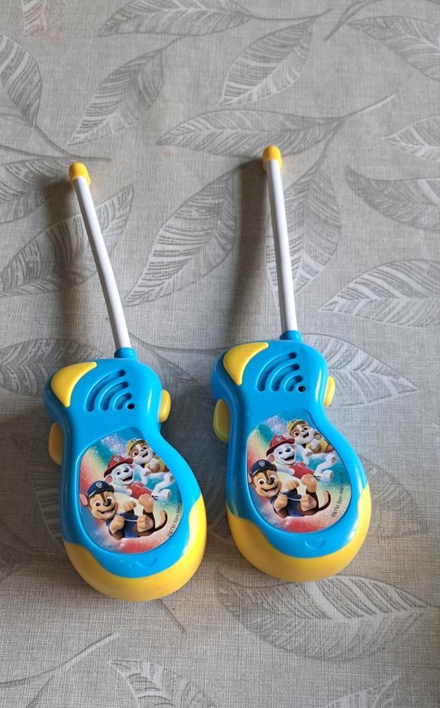 Paw Patrol walkie talkie, Enlèvement ou Envoi, Comme neuf