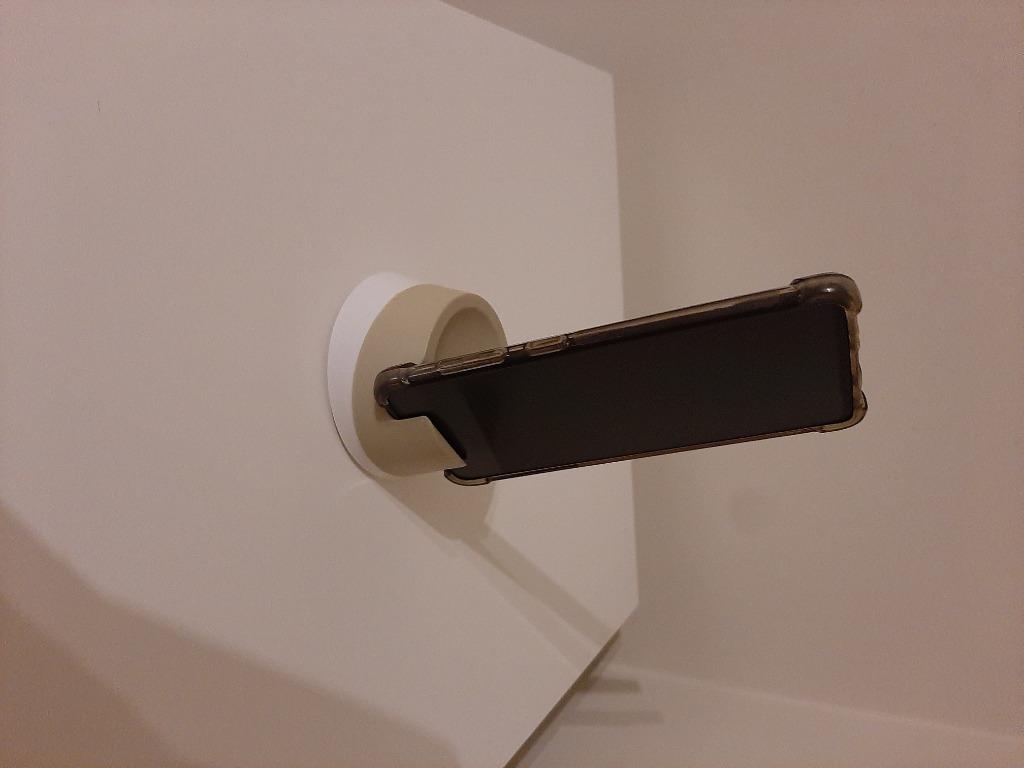 Houder voor gsm, Ophalen