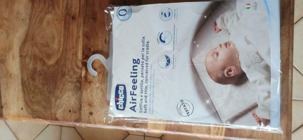 Oreiller Chicco Airfeeling 22x30 cm NOUVEAU, Enlèvement, Neuf