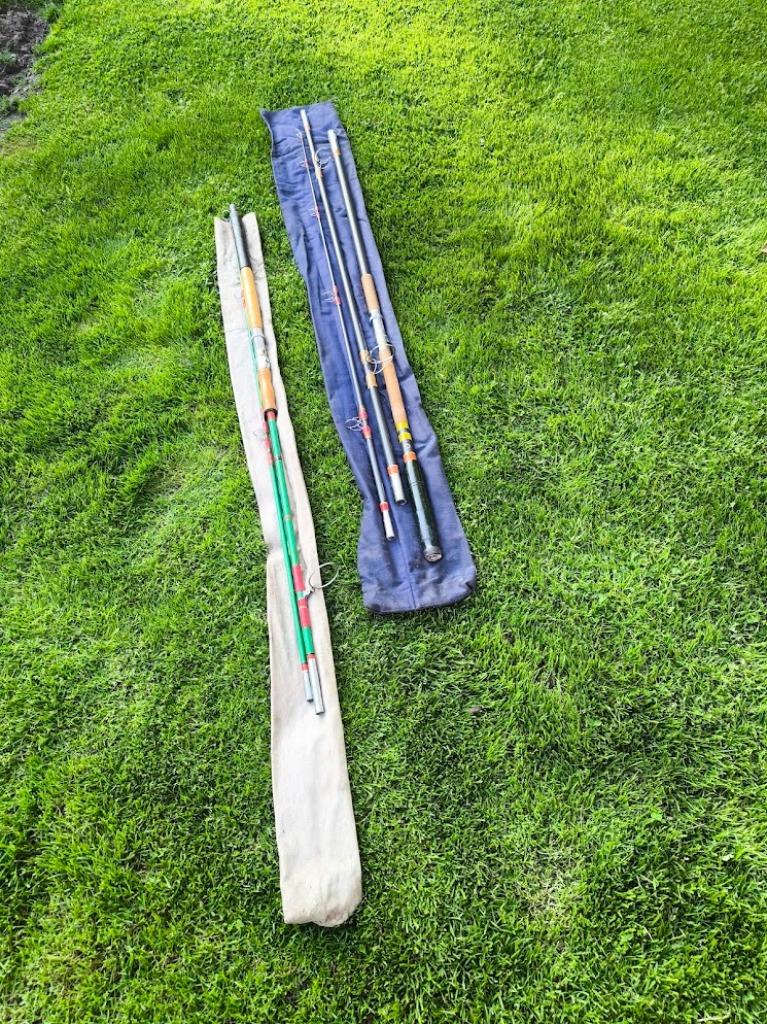 visstokken hengels vintage, Watersport en Boten, Ophalen of Verzenden