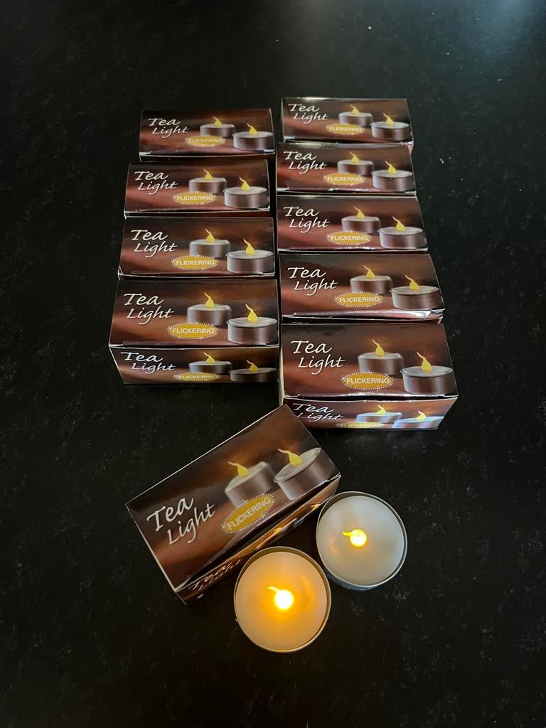 Bougies chauffe-plat LED, Maison & Meubles, Enlèvement ou Envoi, Comme neuf