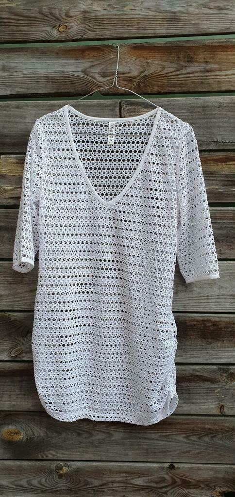NIEUW witte tuniek SAPPH maat S, Enlèvement ou Envoi, Neuf, Blanc, Autres types