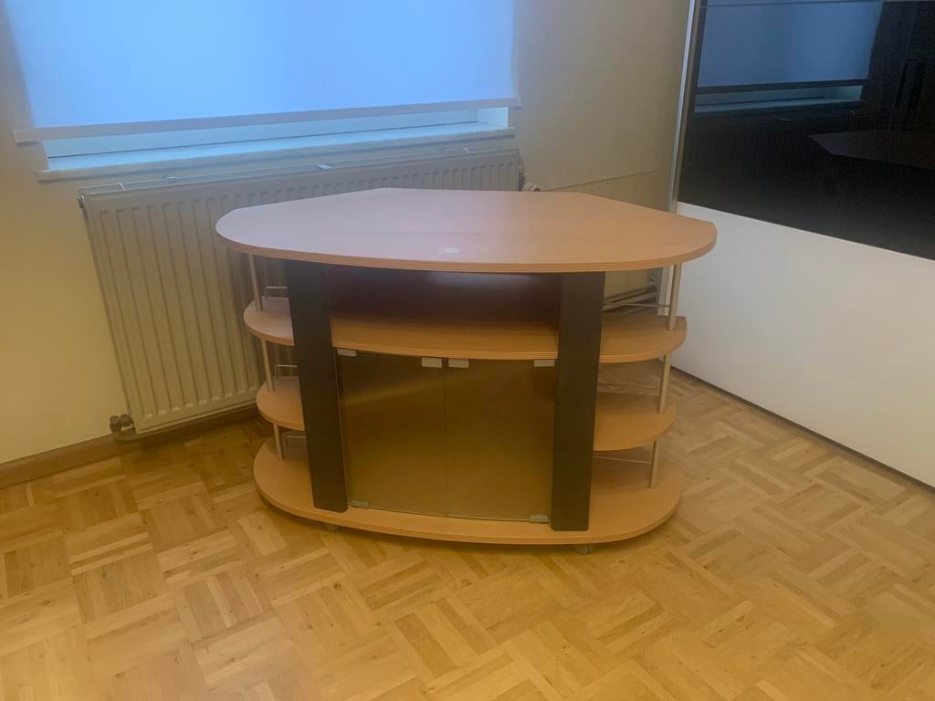 Tv meubel, Huis en Inrichting, Kasten |Televisiemeubels, Ophalen, 100 tot 150 cm, Zo goed als nieuw, Minder dan 100 cm
