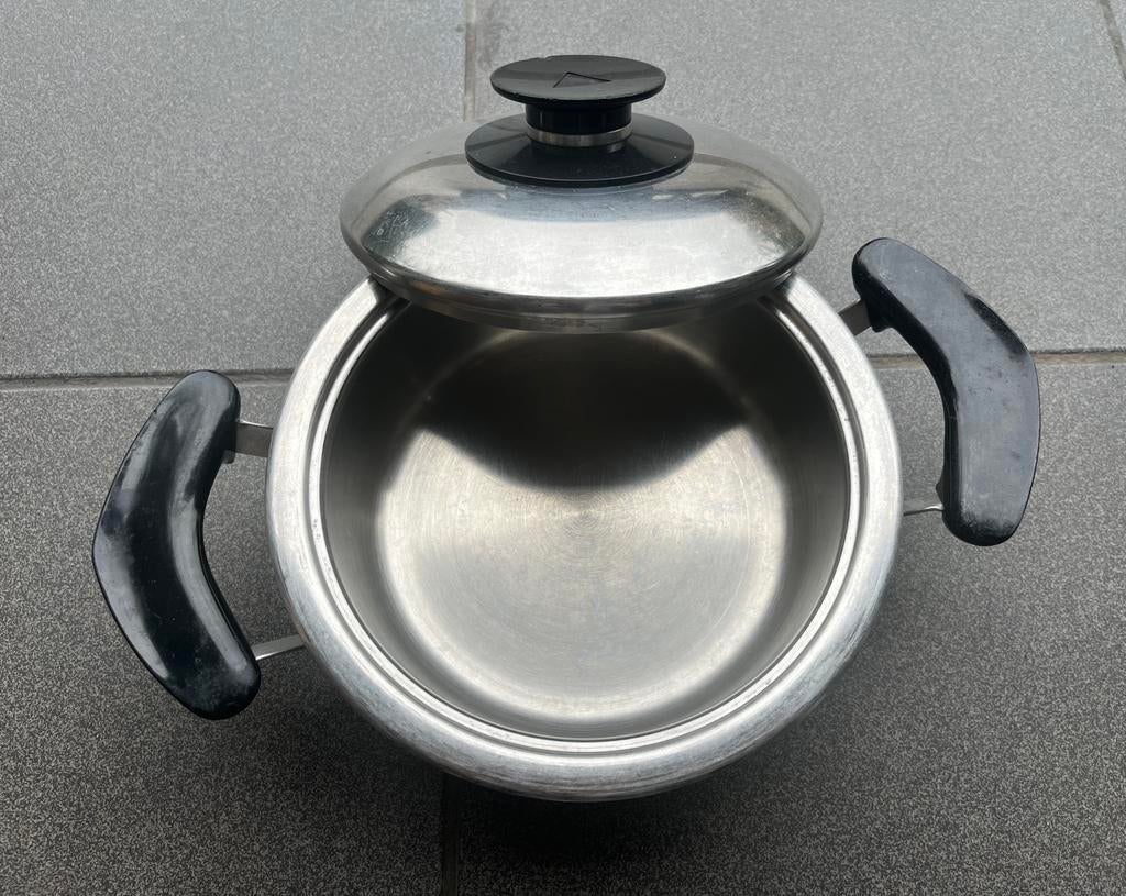 AMC Ovenschotel, Huis en Inrichting, Kookpan of Snelkookpan, Inox, Gebruikt, Keramische plaat