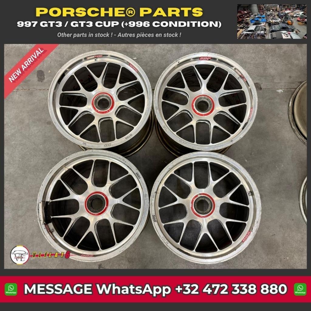 Jantes BBS RE1314 – Porsche 997 GT3 / GT3 CUP, Enlèvement, Utilisé