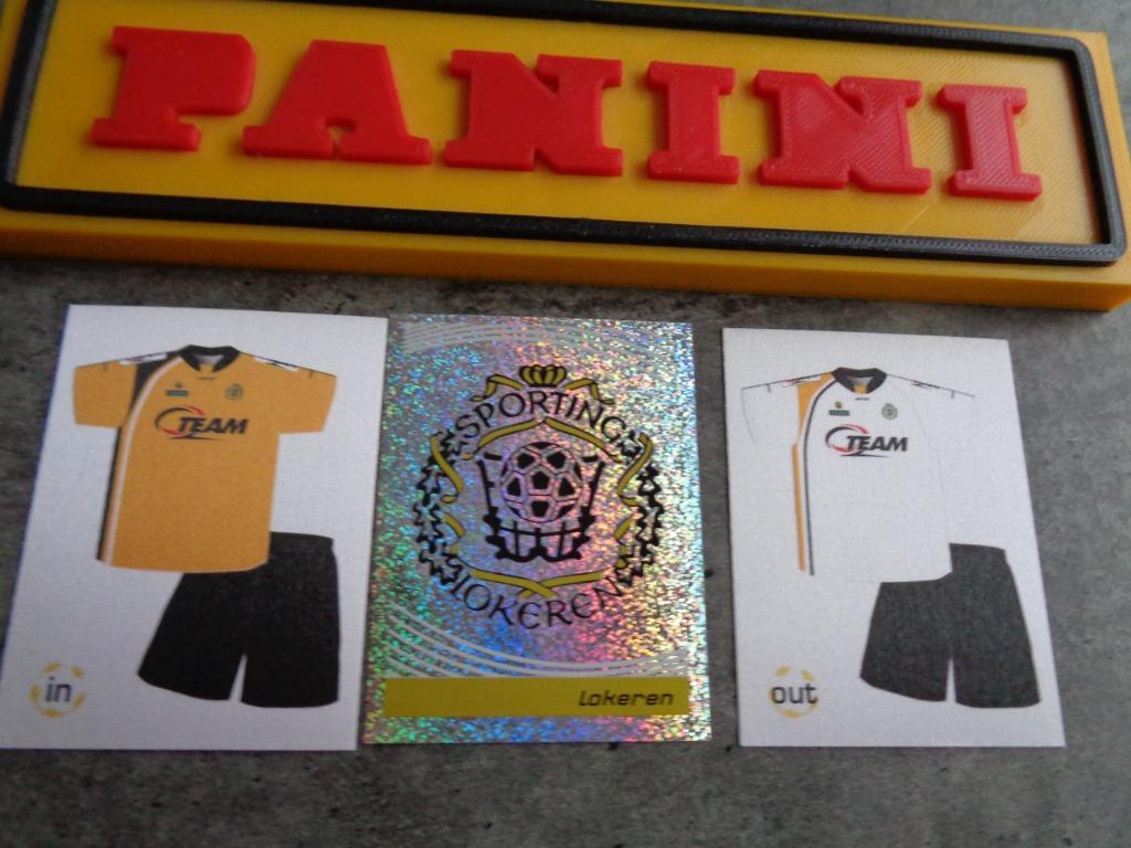 PANINI FOOTBALL 2012  LOKEREN   3 STICKERS voetbal, Verzenden, Nieuw