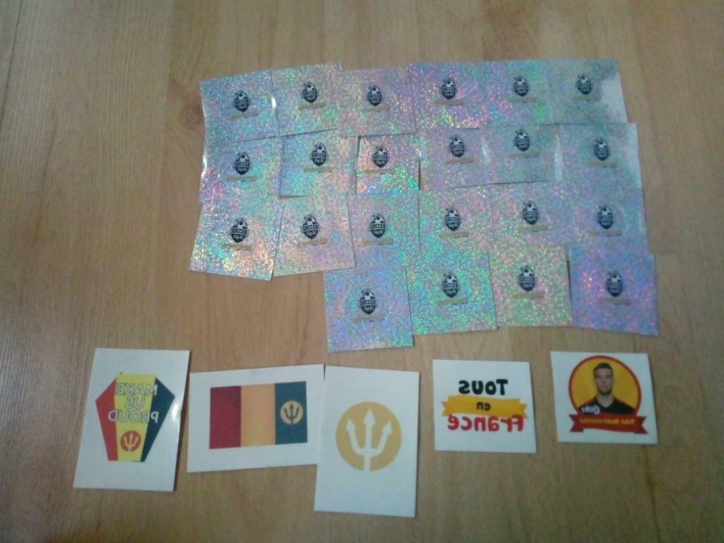 Stickers Rode Duivels en tattoos, Verzamelen, Overige supermarkten, Ophalen of Verzenden