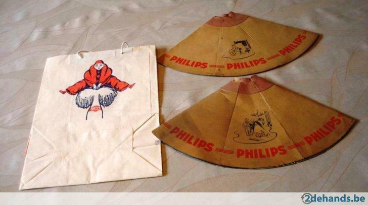 Philips hottes de photographe 1950s + sac de transport Spa M, Collections, Marques & Objets publicitaires, Enlèvement, Utilisé