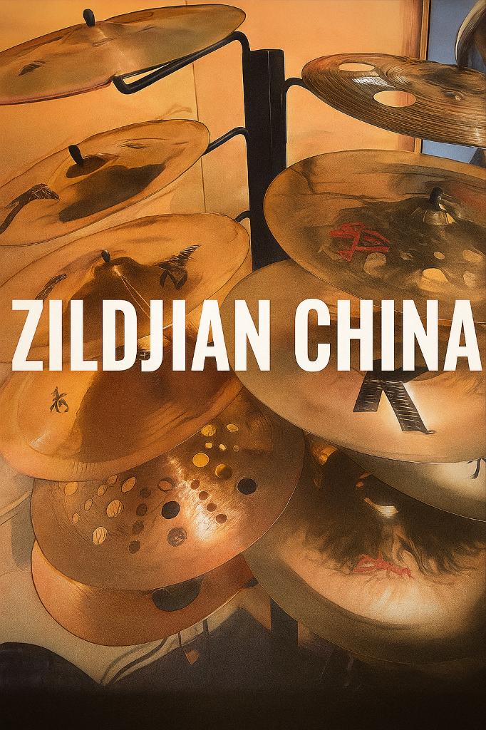 Zildjian China Collection – Vintage to Modern Bite, Musique & Instruments, Enlèvement ou Envoi, Utilisé, Batterie ou Percussions